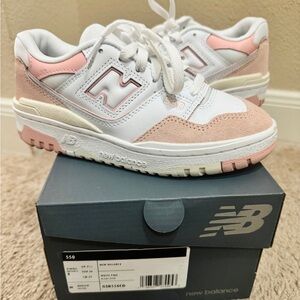 New Balance 550. Kids size 4 / Women’s size 5.5.